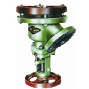 搪玻璃下展式放料阀 搪玻璃下展式放料阀