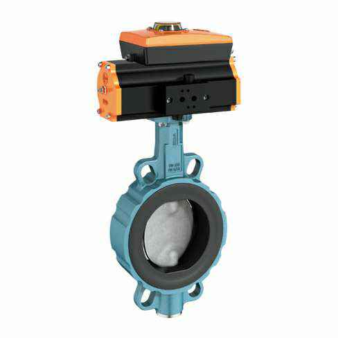 泰科气动对夹蝶阀 泰科气动对夹蝶阀